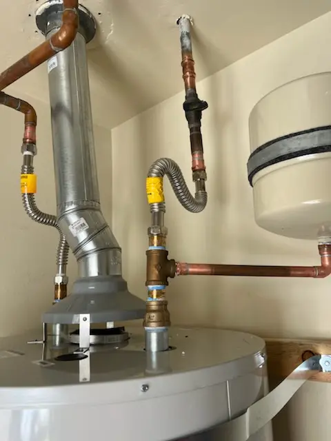 Water heater installation and plumbing repair in Mayo Beach