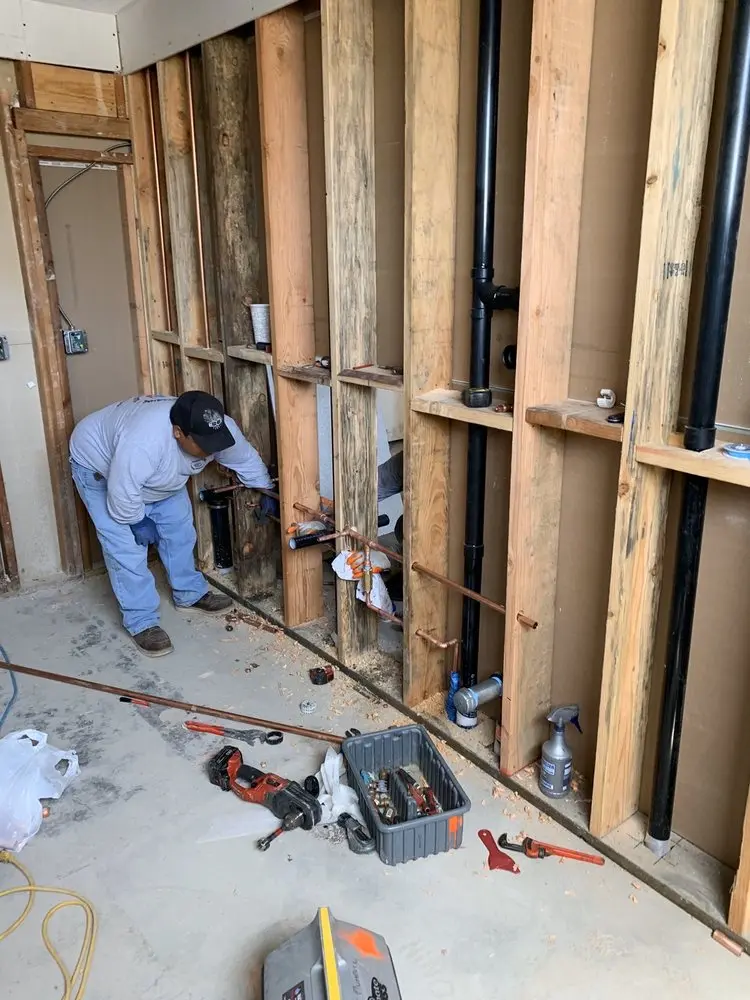Commercial rough-in plumbing for Gas Line Repair in Mayo Beach